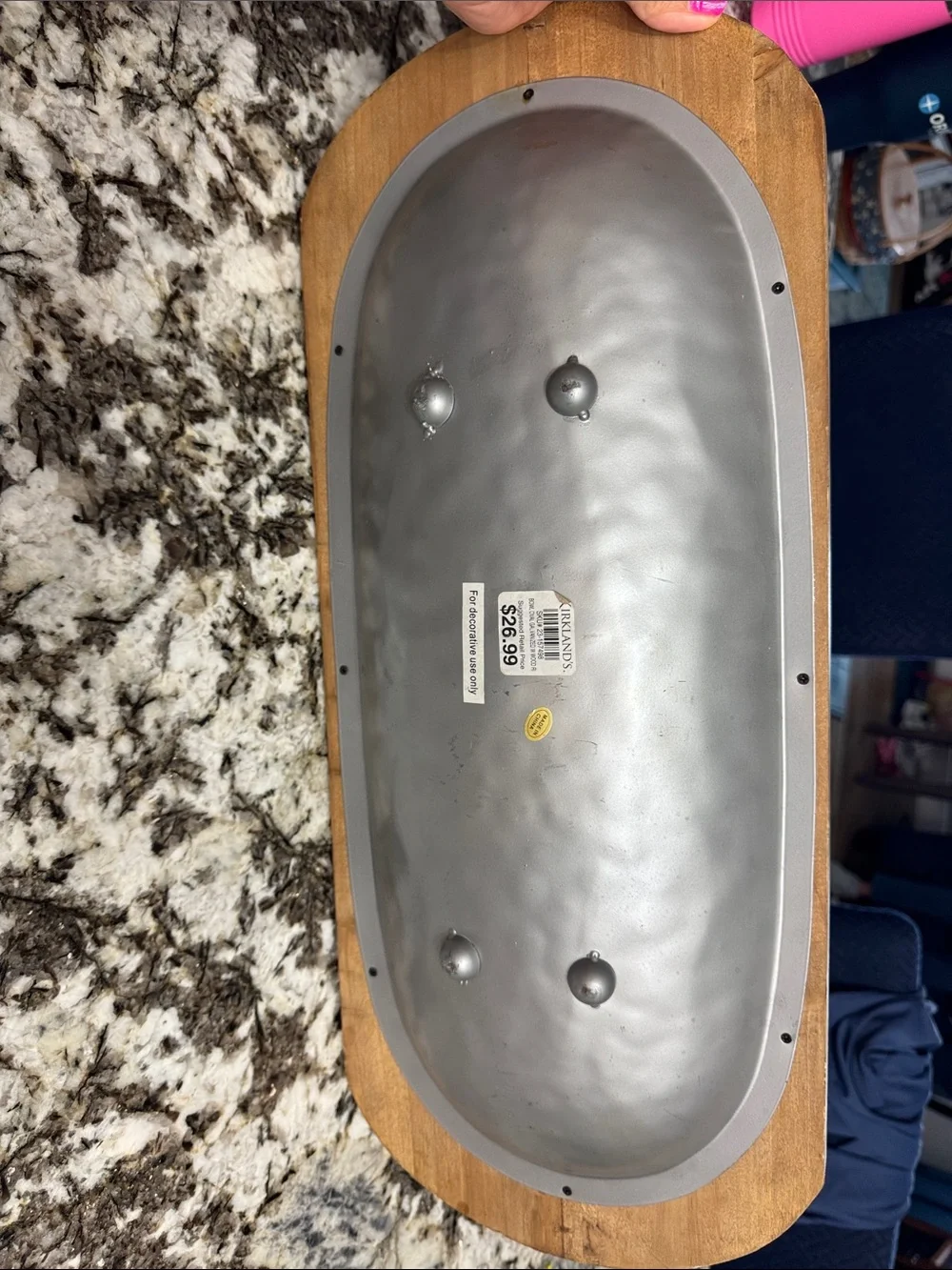 Kirkland Signature oval vanity